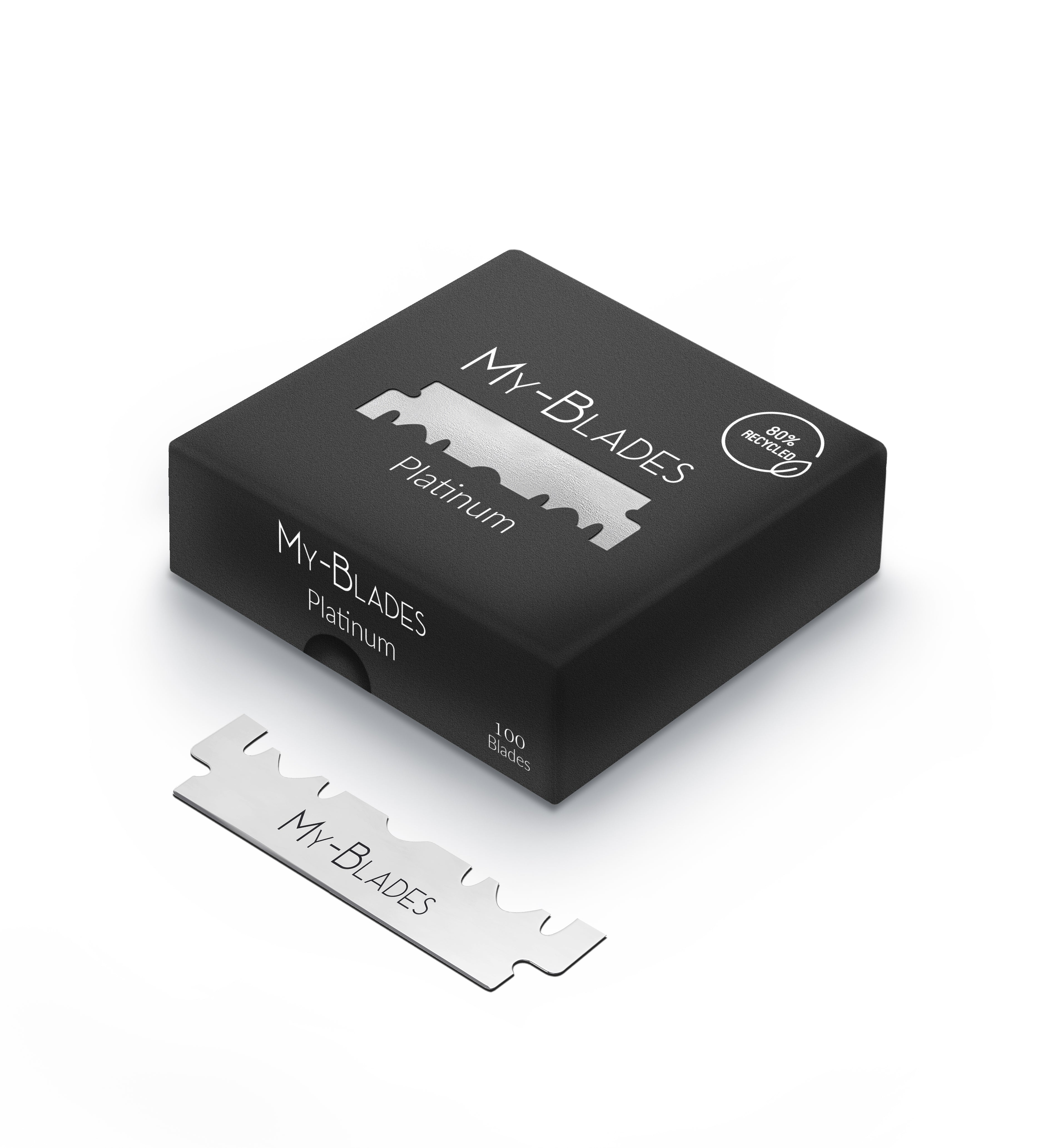 LAMETTE DA BARBA PLATINUM SINGLE EDGE X100